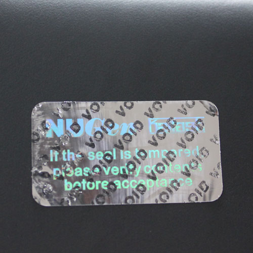 Custom VOID Hologram Labels