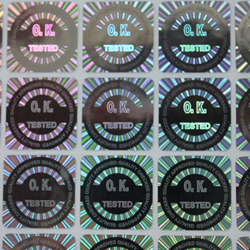 Stock Hologram Labels