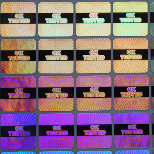 Stock Hologram Labels