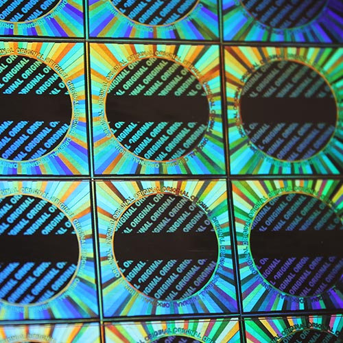 Stock Hologram Labels